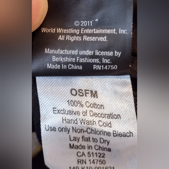 John Cena Hustle Loyalty Respect Hat Adjustable WWE 2011 U Can't See Me - Picture 8 of 8